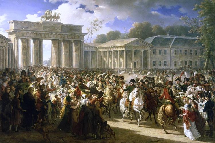 Napoleon in Berlin, Charles Meynier